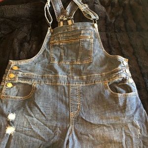 Short overalls from Lane Bryant
